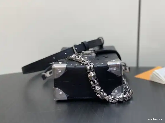 WIS VUITTON LOUIS Camera Canvas Monogram Box 0429